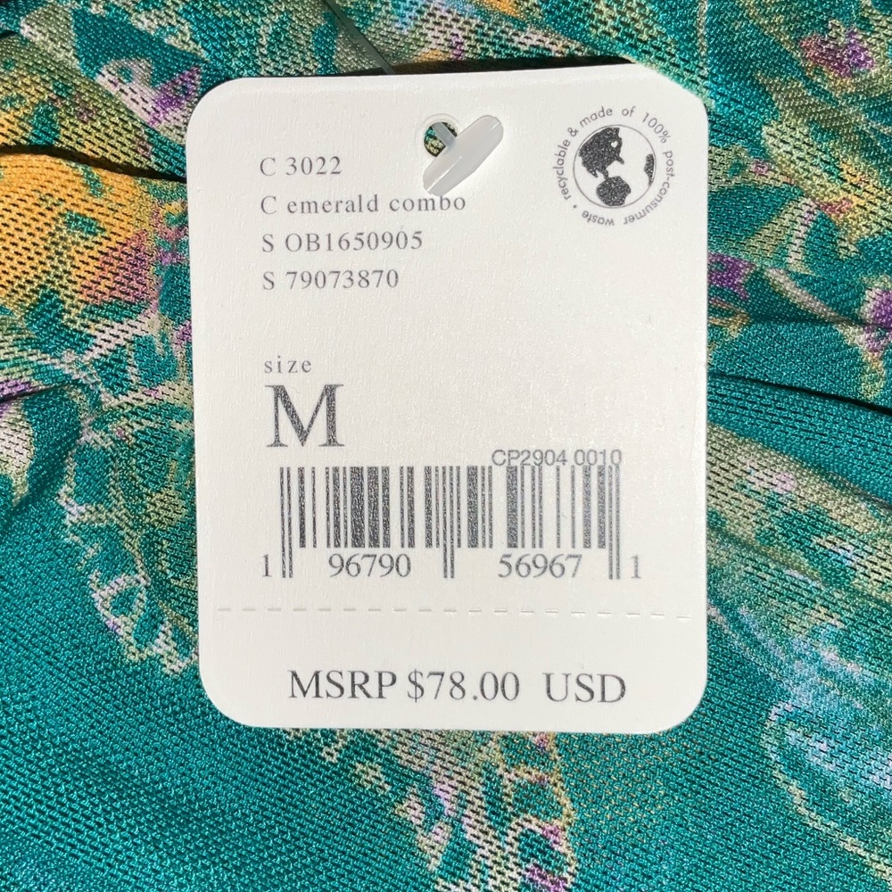 Free People medium green combo up for anything top - Picture 5 of 6
